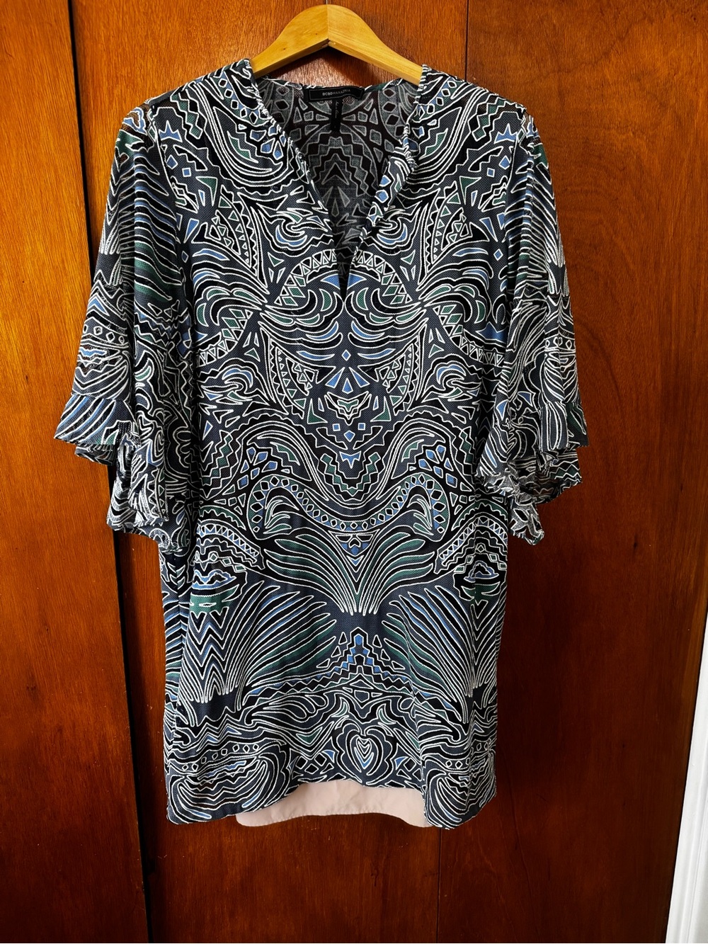 BCBGMaxAzria Women’s Mini Laser-Cut